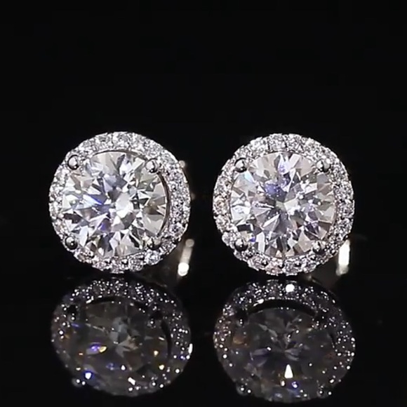 Accessories - Mossainite diamond earring